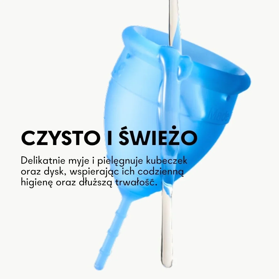 Lunette Żel do Mycia Kubeczka Menstruacyjnego i Dysku – środek Czyszczący o Zbalansowanym pH– Wegański-Bezpieczny dla Silikonu – o Zapachu Cytryny i Eukaliptusa – Wyprodukowany w Finlandii- 100 ml