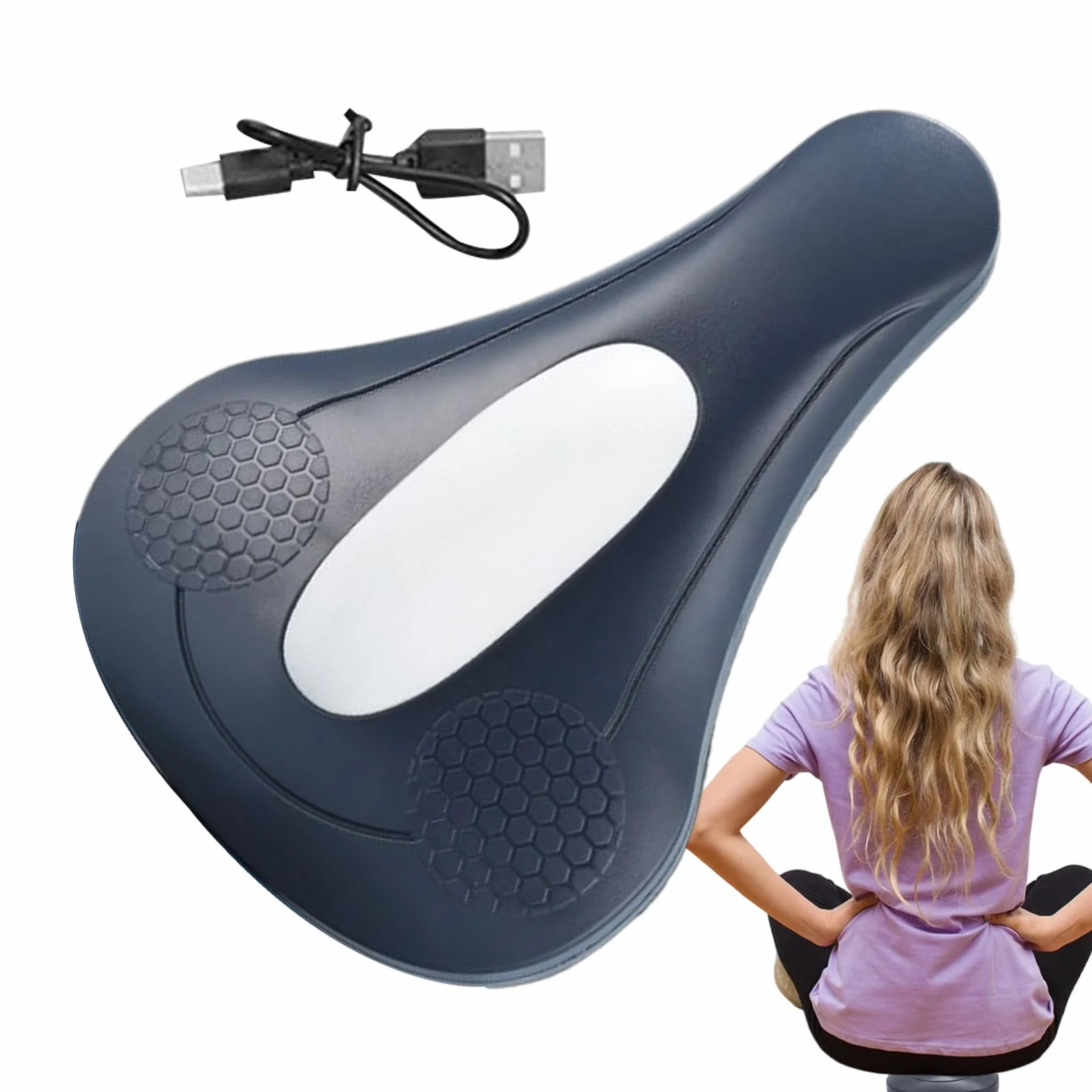 Trenażer Mięśni Miednicy, 4-stopniowa Regulacja, 22 Cm, Inteligentny Przyrząd Do Ćwiczenia Mięśni, Trenażer Pulsacyjny Dla Mężczyzn, Ergonomiczna Konstrukcja, Do Domowej Siłowni Lub Centrum Rehabi